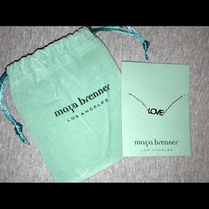 Maya Brenner Designs Silver LOVE Bracelet